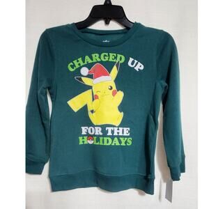 Christmas Pikachu children sweater small